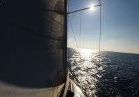 sejlbåd sejle sol himmel 1